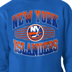 New York Islanders Starter Team Grit Graphic Fleece Pullover Sweatshirt Discount