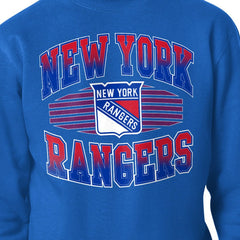 New York Rangers Starter Team Grit Graphic Fleece Pullover Sweatshirt For Sale
