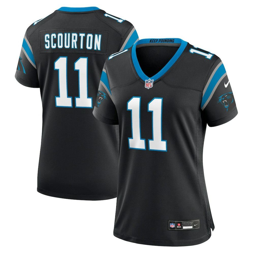Carolina Panthers Nike Nic Scourton Women's Team Game Jersey