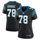 Carolina Panthers Nike Popo Aumavae Women's Team Game Jersey