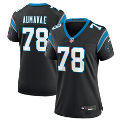 Carolina Panthers Nike Popo Aumavae Women's Team Game Jersey