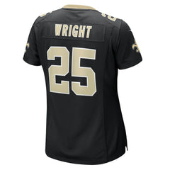New Orleans Saints Nike Rejzohn Wright Women's Team Game Jersey