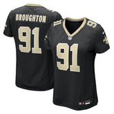 New Orleans Saints Nike Vernon Broughton Women's Team Game Jersey