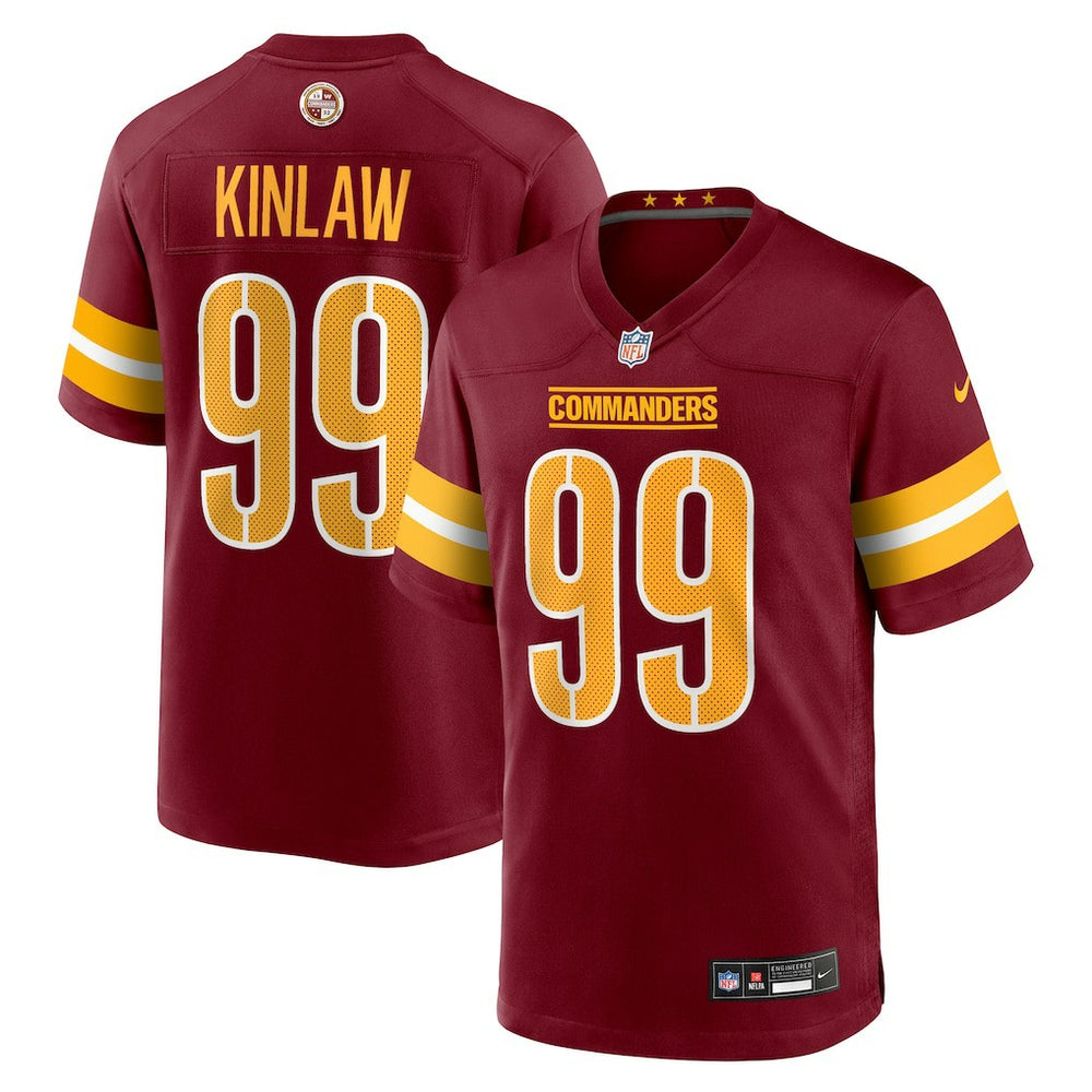 Washington Commanders Nike Javon Kinlaw Team Game Jersey
