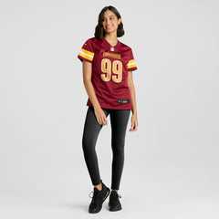 Washington Commanders Nike Javon Kinlaw Women's Team Game Jersey