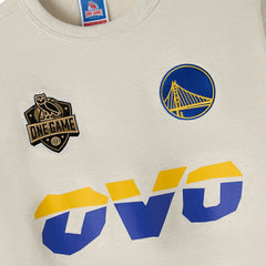 Golden State Warriors OVO x NBA Fleece Sweatshirt sale On Sale