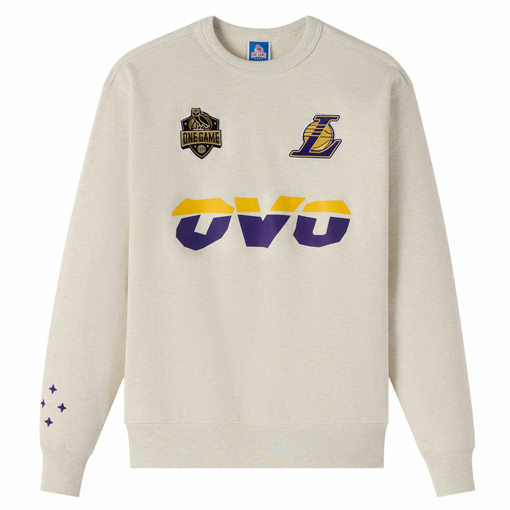 Los Angeles Lakers OVO x NBA Fleece Sweatshirt Discount