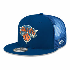 New York Knicks Core Logo Meshback 9FIFTY Snapback Hat On Sale