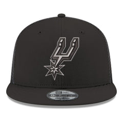 San Antonio Spurs Core Logo Meshback 9FIFTY Snapback Hat Online