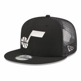 Utah Jazz Core Logo Meshback 9FIFTY Snapback Hat New