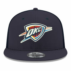 Oklahoma City Thunder Core Logo Meshback 9FIFTY Snapback Hat On Sale