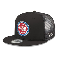 Detroit Pistons Core Logo Meshback 9FIFTY Snapback Hat sale Discount