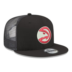 Atlanta Hawks Core Logo Meshback 9FIFTY Snapback Hat On Sale