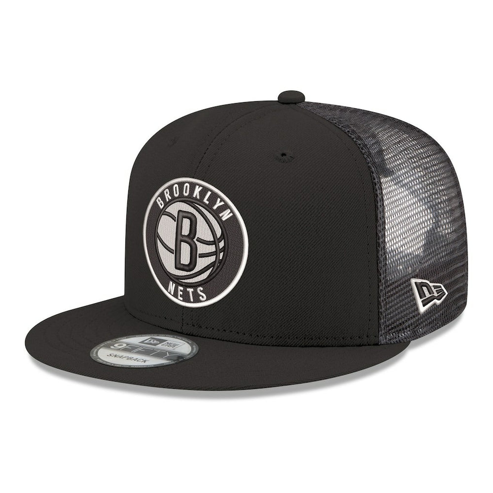 Brooklyn Nets Core Logo Meshback 9FIFTY Snapback Hat On Sale