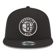 Brooklyn Nets Core Logo Meshback 9FIFTY Snapback Hat On Sale