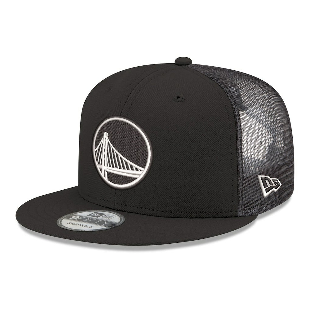 Golden State Warriors Core Logo Meshback 9FIFTY Snapback Hat sale New