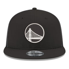 Golden State Warriors Core Logo Meshback 9FIFTY Snapback Hat sale New