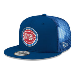 Detroit Pistons Core Logo Meshback 9FIFTY Snapback Hat sale For Sale