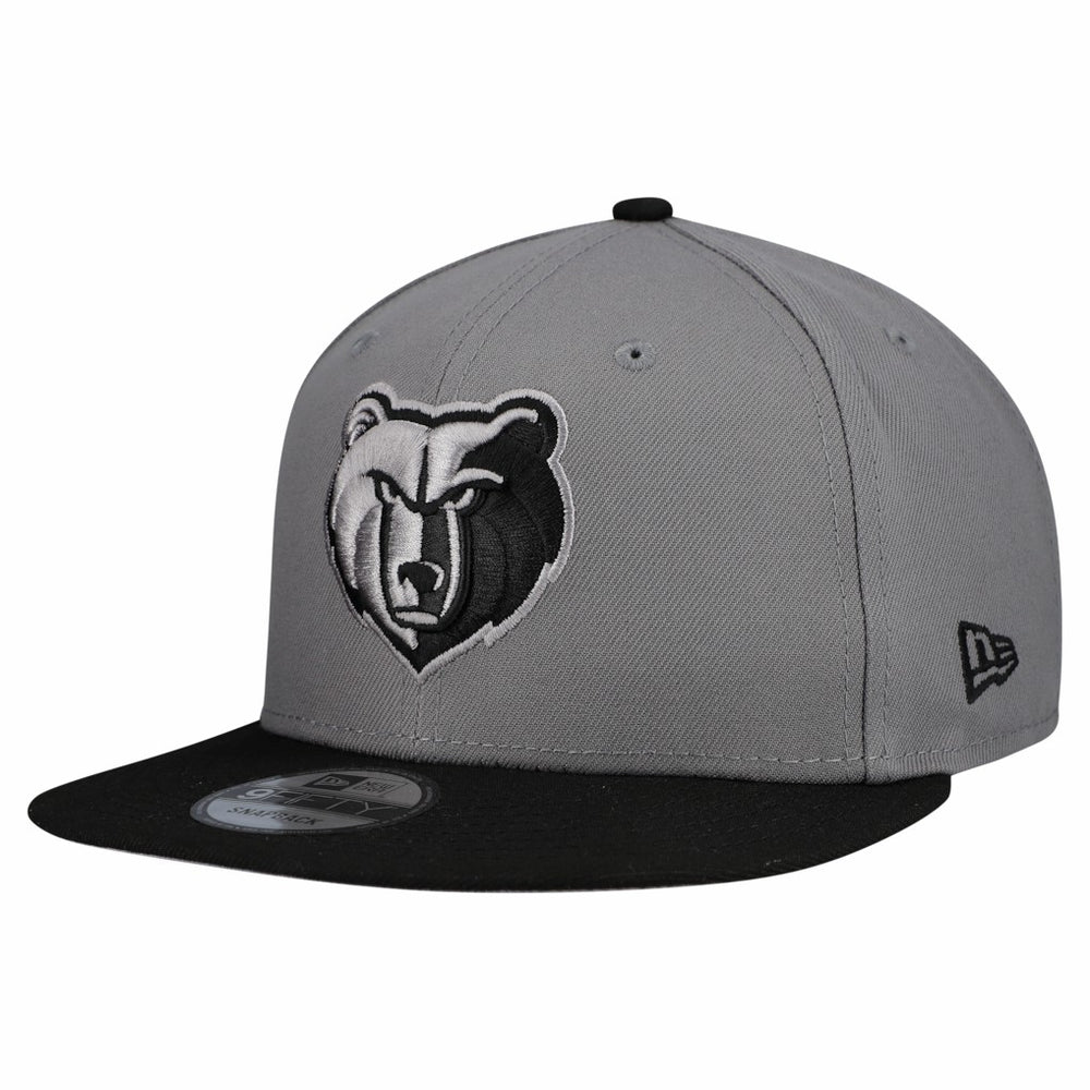 Memphis Grizzlies Core Logo Storm Gray Two-Tone 9FIFTY Snapback Hat For Sale
