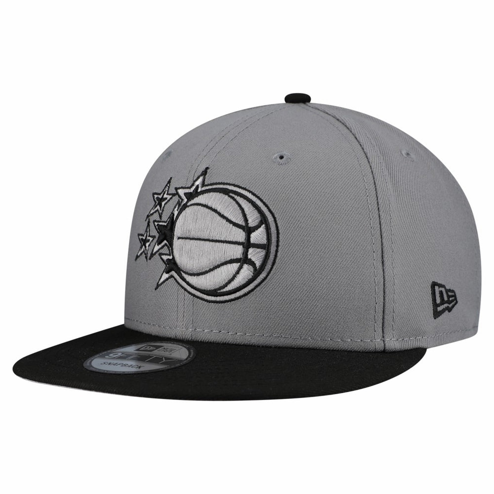 Orlando Magic Core Logo Storm Gray Two-Tone 9FIFTY Snapback Hat New