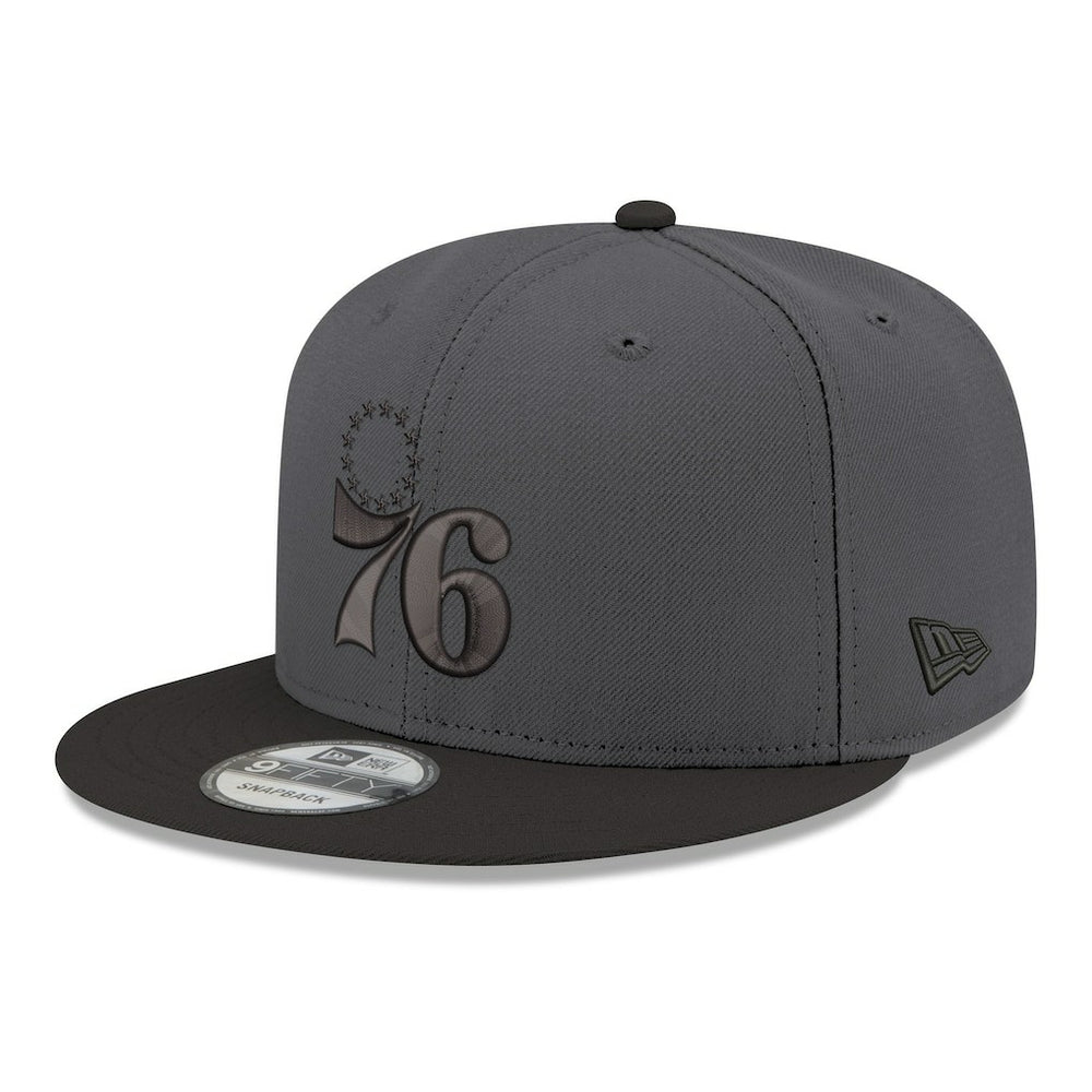 Philadelphia 76ers Logo 2-Tone 9FIFTY Snapback Hat Discount
