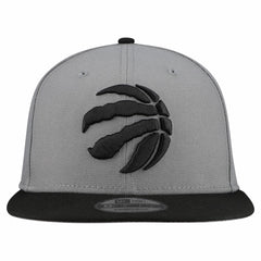 Toronto Raptors Core Logo Storm Gray Two-Tone 9FIFTY Snapback Hat Discount
