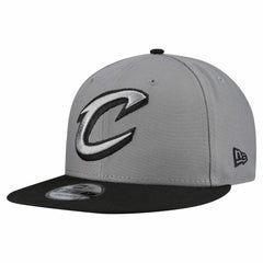 Cleveland Cavaliers Core Logo Storm Gray Two-Tone 9FIFTY Snapback Hat sale Online
