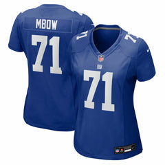 New York Giants Nike Marcus Mbow Women's Team Game Jersey