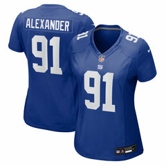 New York Giants Nike Darius Alexander Women's Team Game Jersey