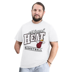 Miami Heat G-III Sports by Carl Banks Adaptive Headliner T-Shirt New