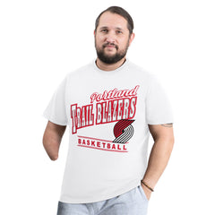 Portland Trail Blazers G-III Sports by Carl Banks Adaptive Headliner T-Shirt Discount