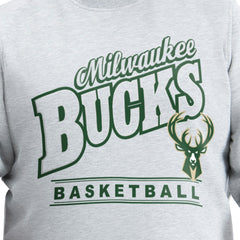Milwaukee Bucks G-III Sports by Carl Banks Adaptive Headliner Fleece Crewneck Sweatshirt Outlet