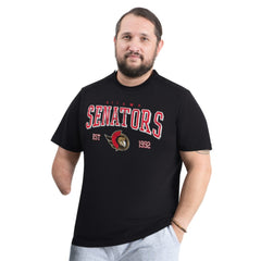 Ottawa Senators G-III Sports by Carl Banks Adaptive Classic Team Graphic T-Shirt Online