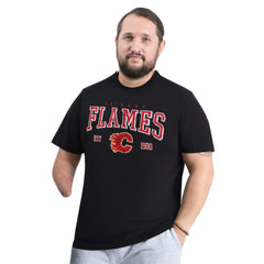 Calgary Flames G-III Sports by Carl Banks Adaptive Classic Team Graphic T-Shirt Sale