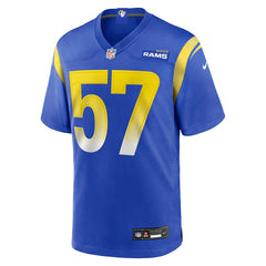 Los Angeles Rams Nike Ty Hamilton Team Game Jersey