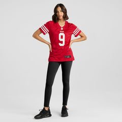 Skyy Moore San Francisco 49ers Women's Team Game Jersey - Scarlet