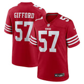San Francisco 49ers Nike Luke Gifford Team Game Jersey