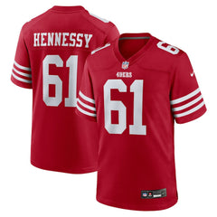 San Francisco 49ers Nike Matt Hennessy Team Game Jersey