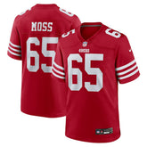 San Francisco 49ers Nike Drew Moss Team Game Jersey