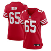 San Francisco 49ers Nike Drew Moss Women's Team Game Jersey