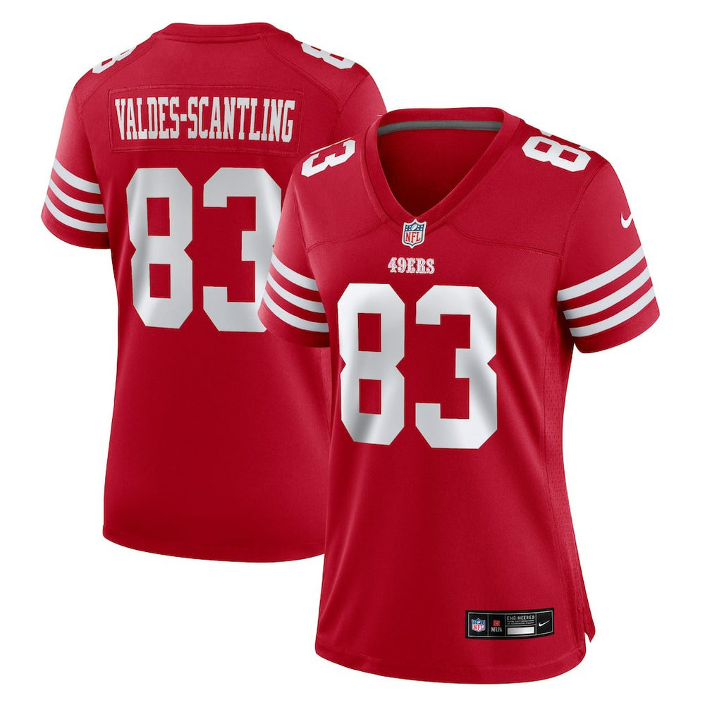 San Francisco 49ers Nike Marquez Valdes-Scantling Women's Team Game Jersey