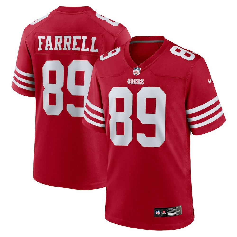 San Francisco 49ers Nike Luke Farrell Team Game Jersey