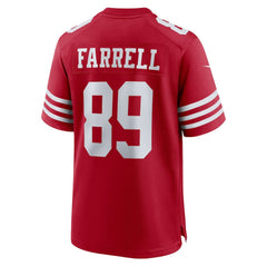 San Francisco 49ers Nike Luke Farrell Team Game Jersey