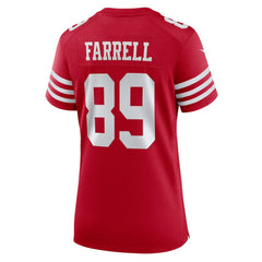 San Francisco 49ers Nike Luke Farrell Women's Team Game Jersey