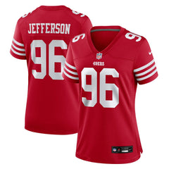 San Francisco 49ers Nike Jordan Jefferson Women's Team Game Jersey