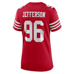 San Francisco 49ers Nike Jordan Jefferson Women's Team Game Jersey