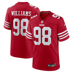 San Francisco 49ers Nike Mykel Williams Team Game Jersey