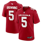 Arizona Cardinals Nike Baron Browning Team Game Jersey