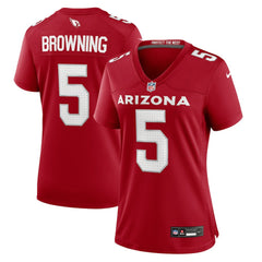 Arizona Cardinals Nike Baron Browning Women's Team Game Jersey