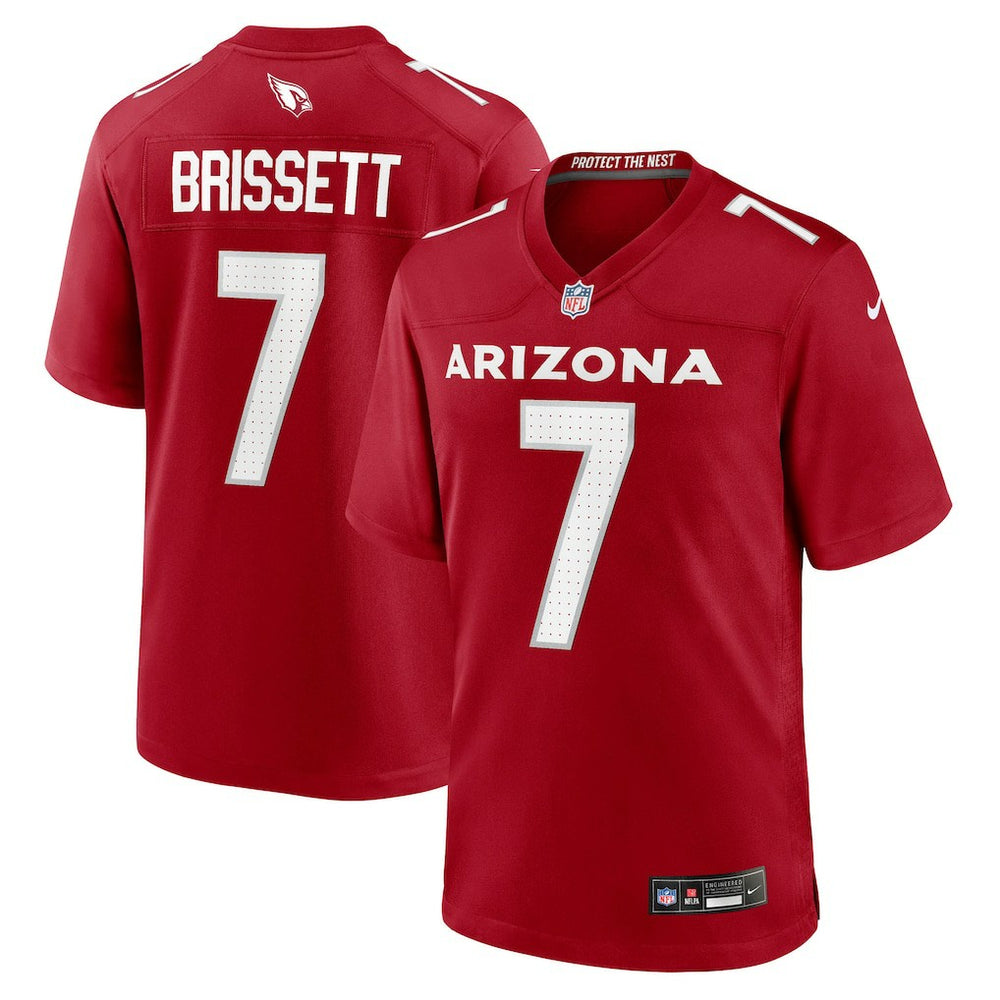 Arizona Cardinals Nike Jacoby Brissett Team Game Jersey